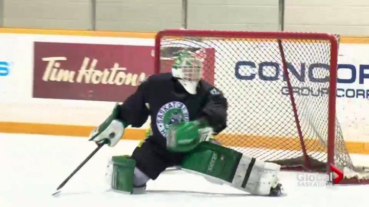 The Saskatchewan Huskies needed overtime to beat the York Lions 1-0 in the quarterfinal round of the U Sports national men's hockey championship.