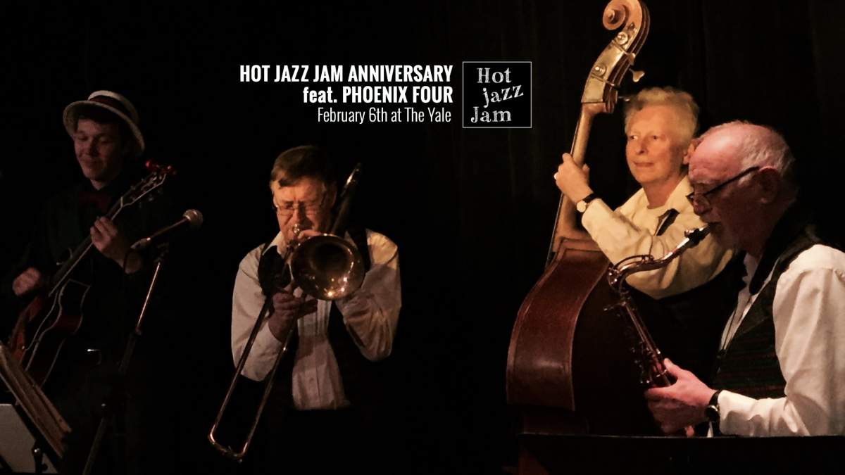 HOT JAZZ JAM Anniversary with PHOENIX FOUR - image
