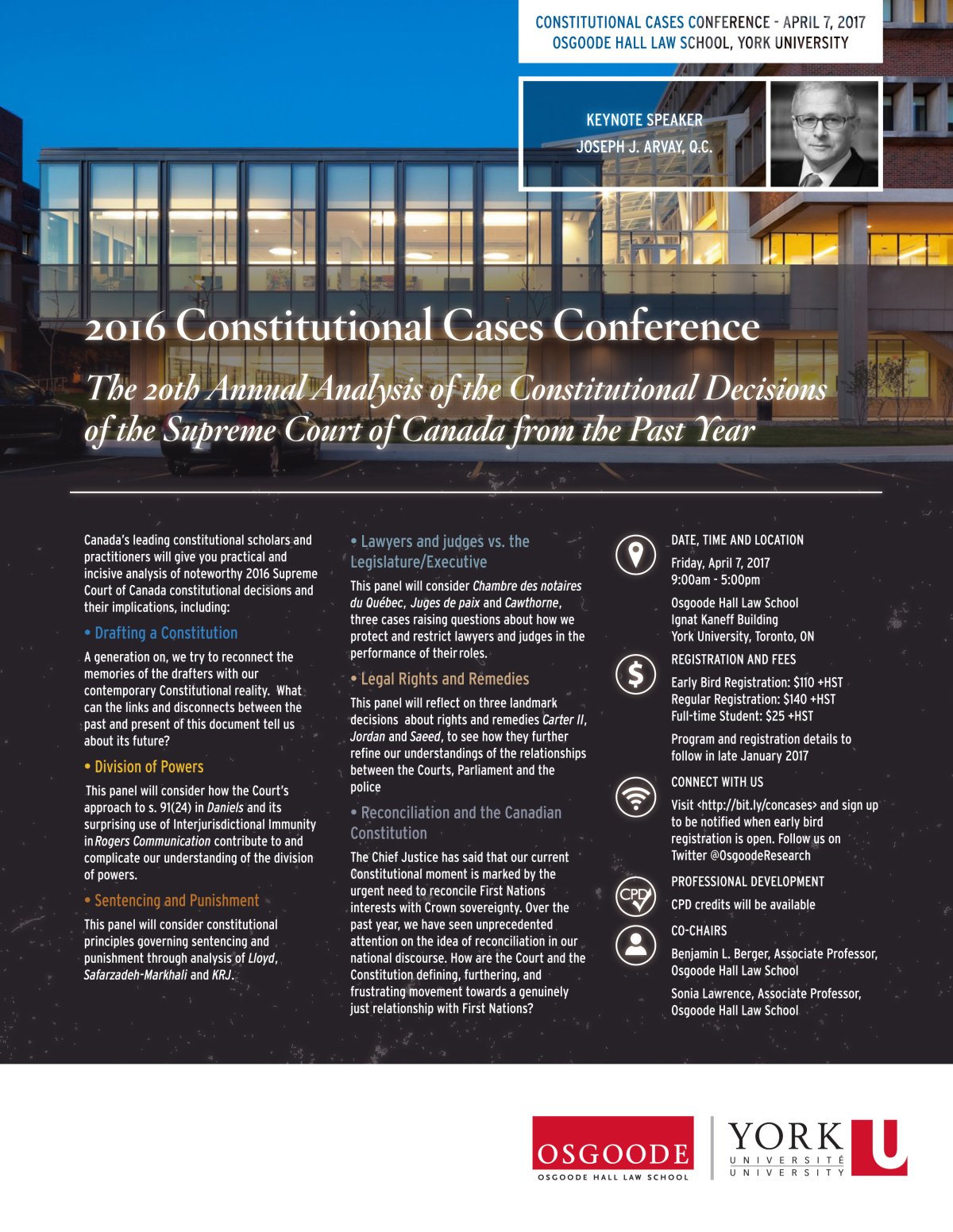 20th Annual Constitutional Cases Conference - image