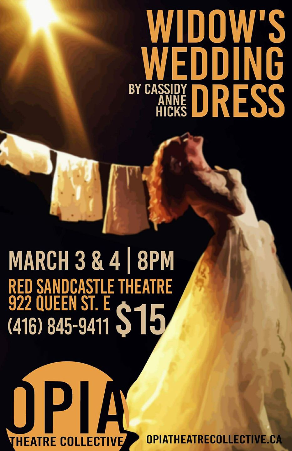 OPIA Theatre Collective Presents: Widow’s Wedding Dress - image