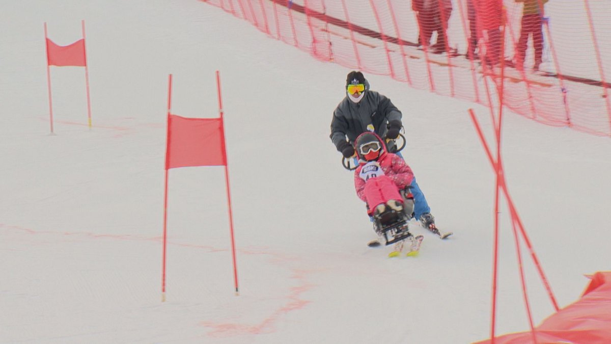 Regina Ski Club's Adaptive Ski Program hosted the SaskTel Challenge Cup on Saturday. Each team had at least one skiier with a disability.