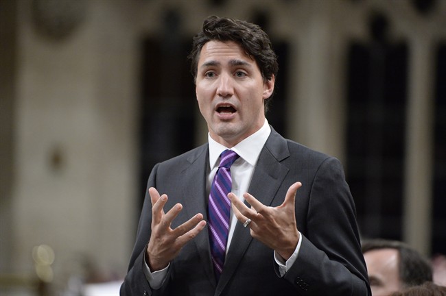 Prime Minister Justin Trudeau answers a question during Question Period in the House of Commons in Ottawa, Tuesday, Jan.31, 2017.