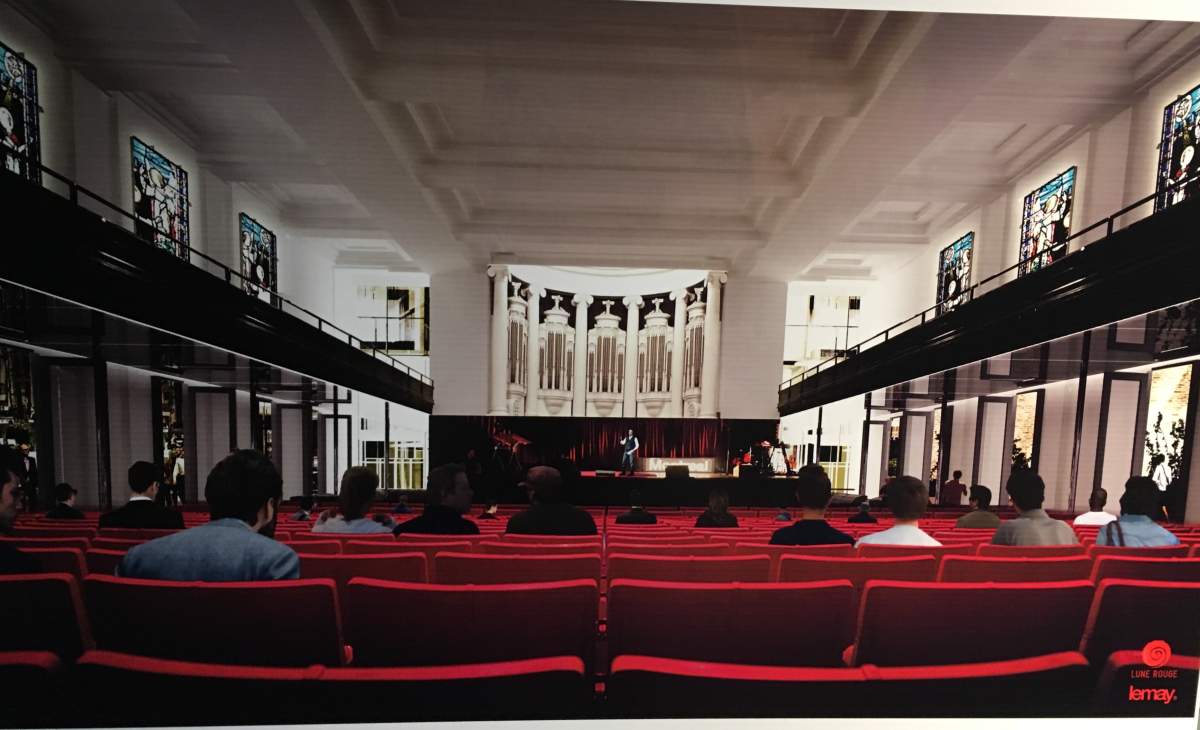 Guy Laliberté's architects' proposal for Maison Alcan.