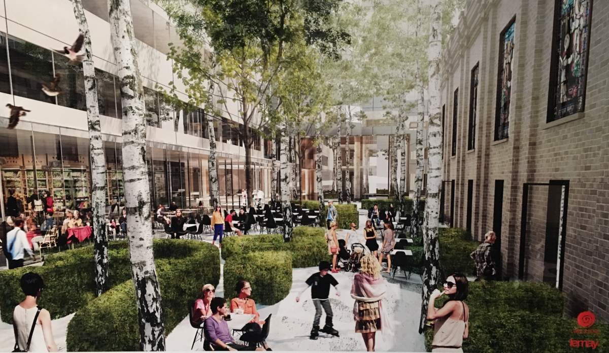 Guy Laliberté's architects' proposal for Maison Alcan.