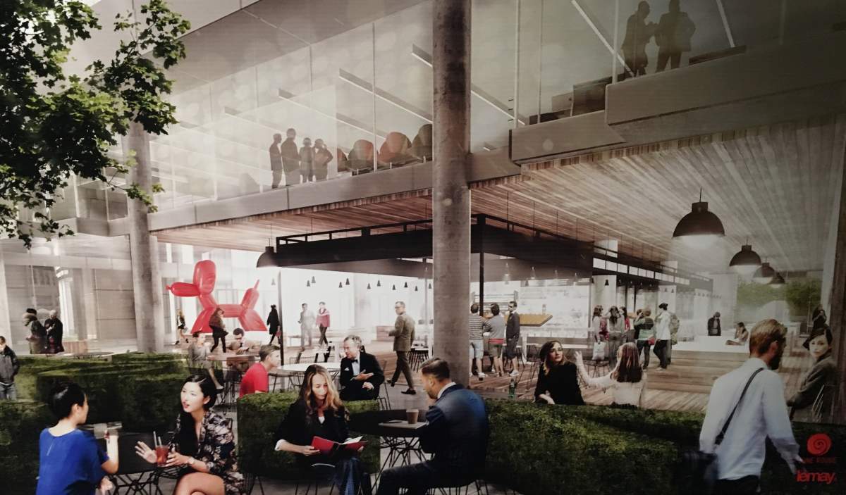 Guy Laliberté's architects' proposal for Maison Alcan.