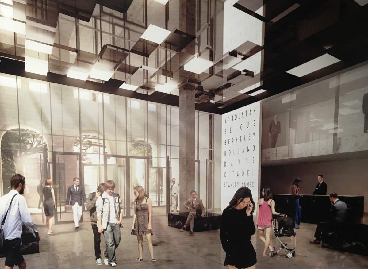 Guy Laliberté's architects' proposal for Maison Alcan.