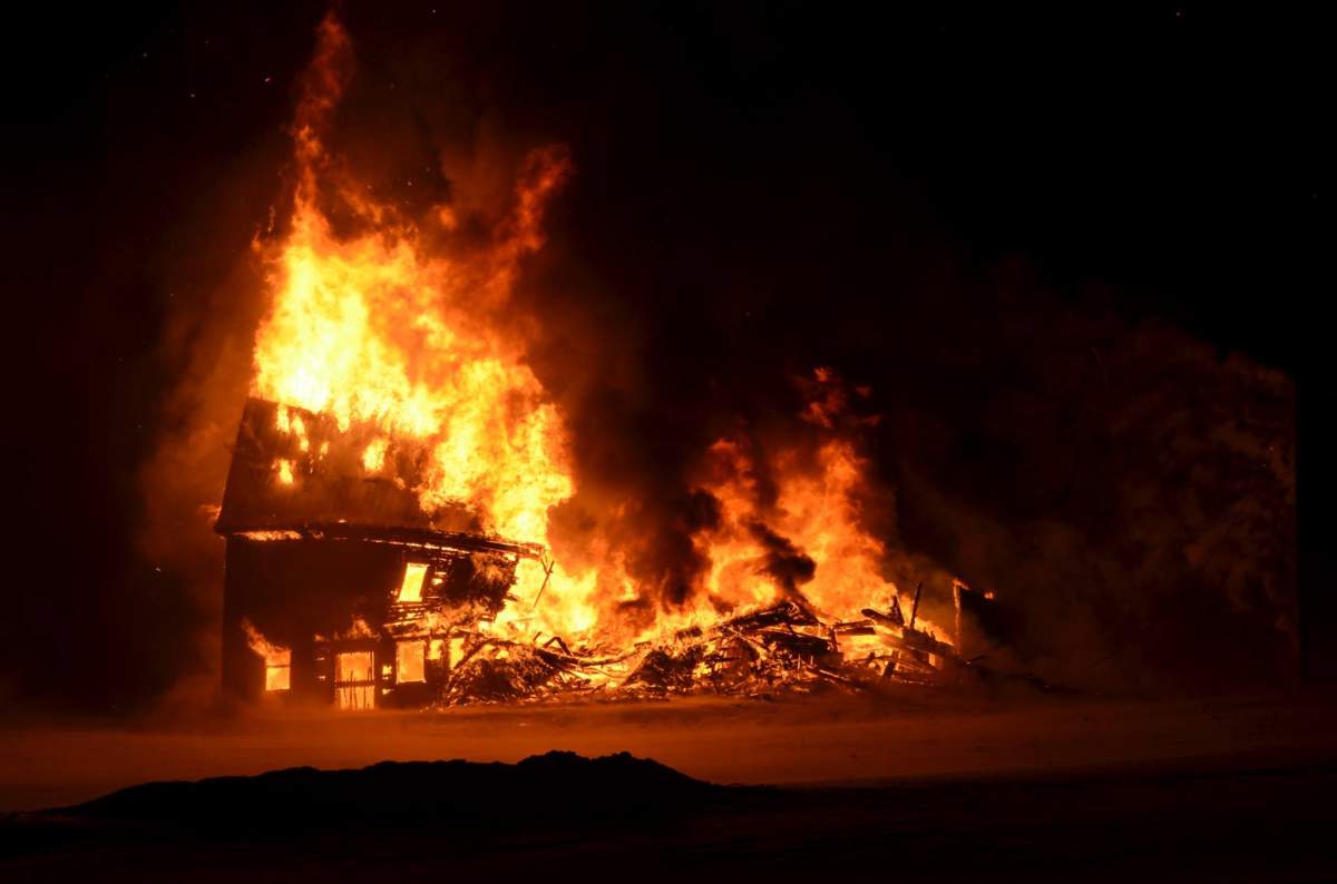 The fire that destroyed Bates Barn, a New Brunswick wedding and event venue, is being investigated as a case of arson. 