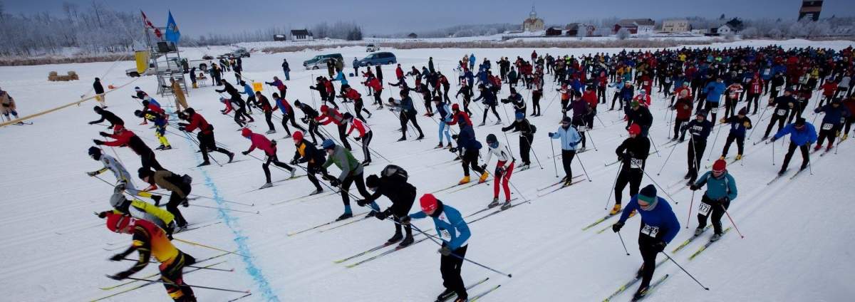 Photo from a previous Canadian Birkebeiner Ski Festival.