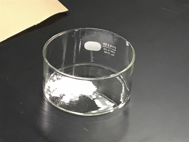 A sample of carfentanil is analyzed in this photo released by the US Drug Enforcement Agency, taken on Oct. 21, 2016.