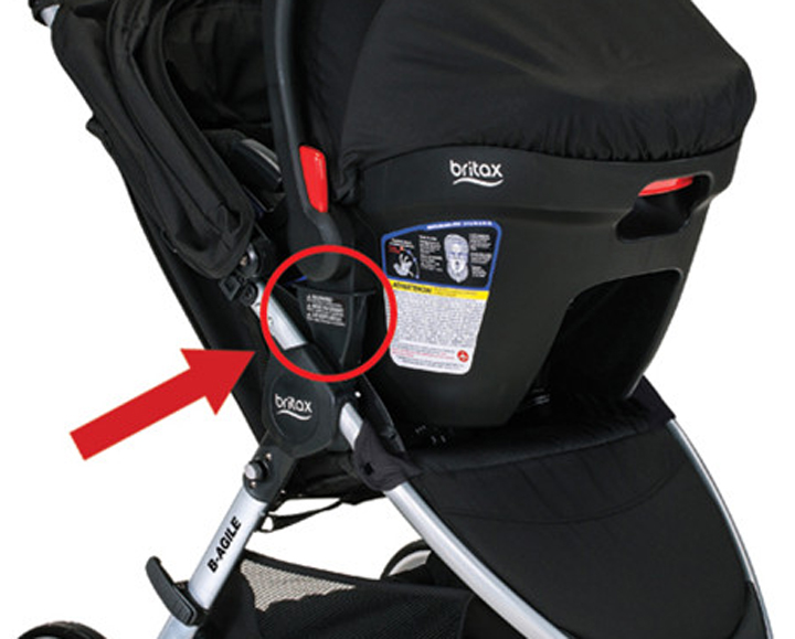 How to outlet close britax stroller