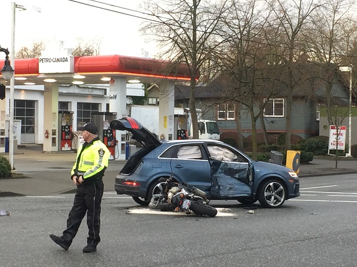 A 39-year-old man involved in a collision in Vancouver on February 22, 2017 has died of his injuries.