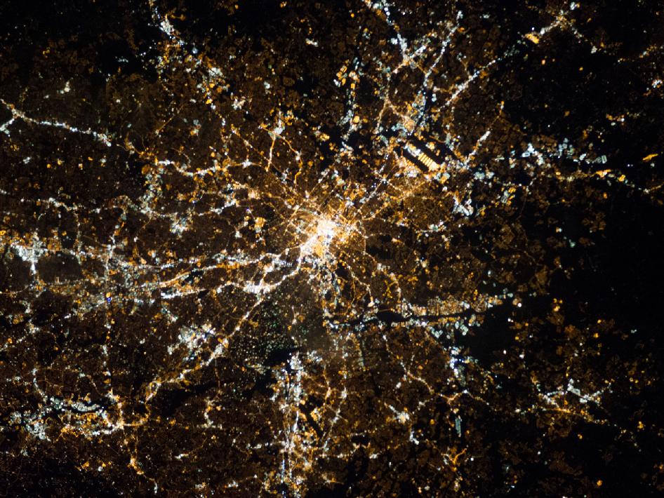 What Atlanta looks like from space (via NASA).