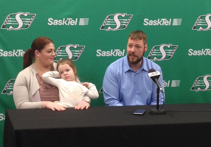 The Roughriders announced on Thursday that offensive lineman Chris Best is retiring from the CFL.