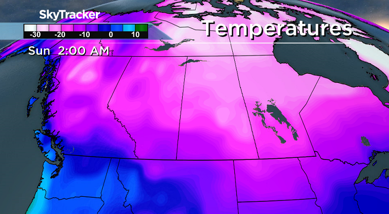 Cool weather settles in for the first weekend of February.
