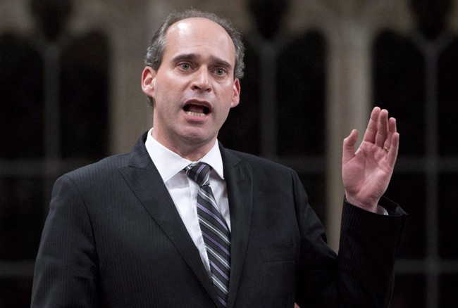 NDP MP Guy Caron rises during question period in the House of Commons Wednesday April 30, 2014 in Ottawa.