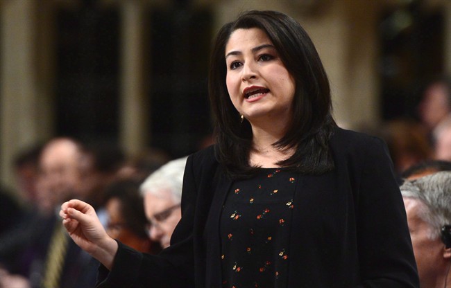 Peterborough-Kawartha MP Maryam Monsef says a private conversation was broadcast during a vote on a motion on Monday.