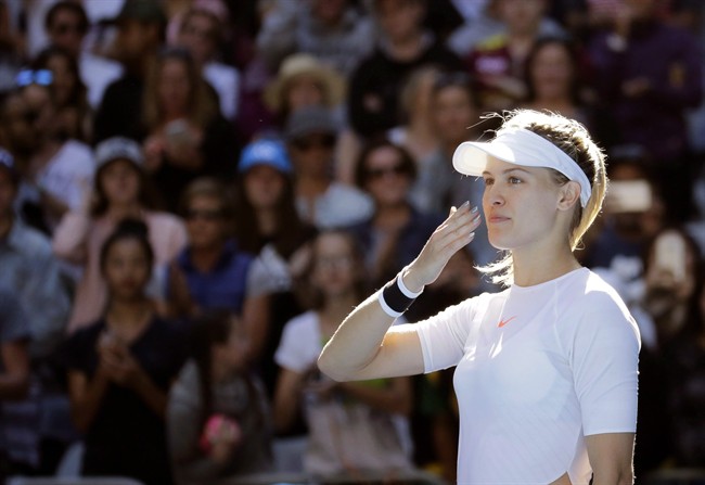 Eugenie Bouchard out of the French Open - image