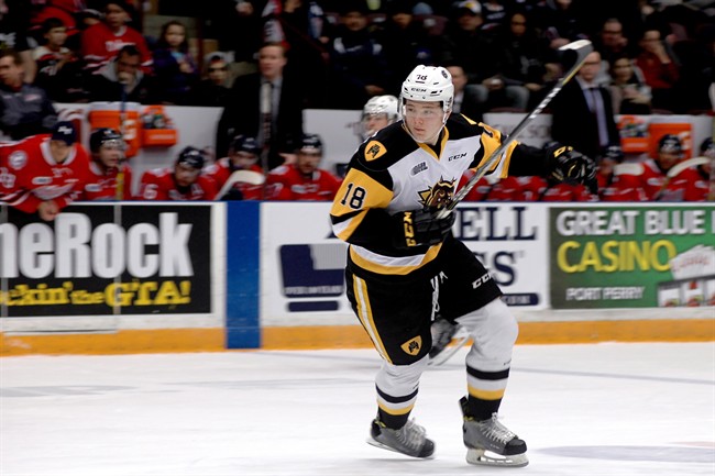 Matthew Strome and the Hamilton Bulldogs host the Niagara IceDogs in Round 2 of the OHL playoffs.