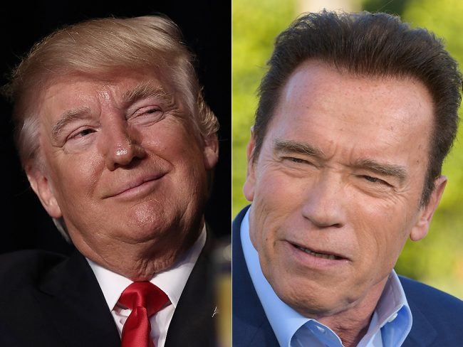 Donald Trump, Arnold Schwarzenegger