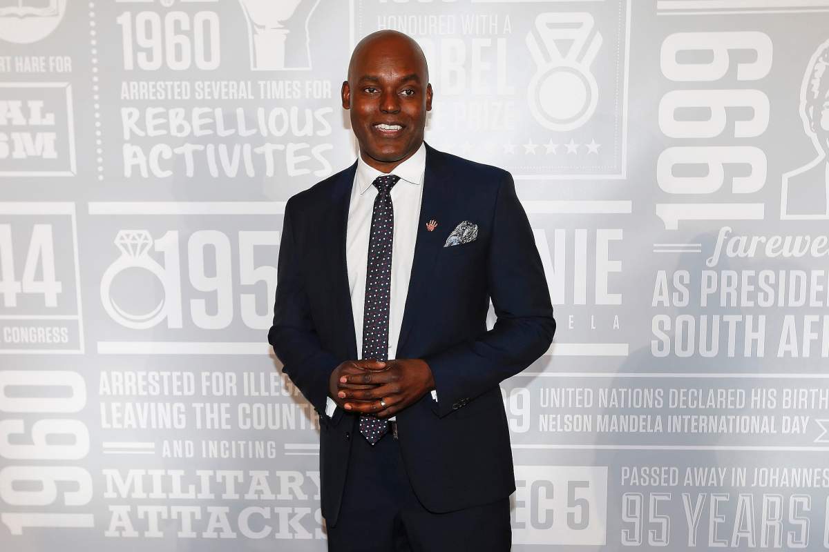 Cameron Bailey, with TIFF,  arrives at the second annual Giant of Africa event, led by Raptors GM Masai Ujiri.        