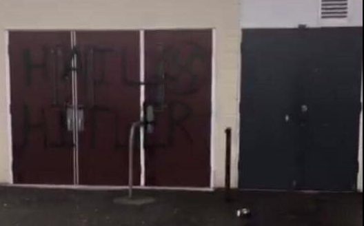 Offensive graffiti found at Gladstone Secondary School - image