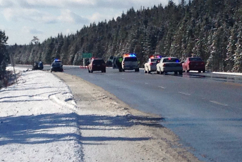 Two people are dead following a two-car collision on Highway 103 Thursday morning. 