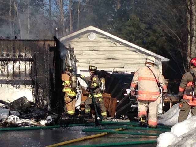 Fire destroys New Maryland, N.B. home, damages two others | Globalnews.ca