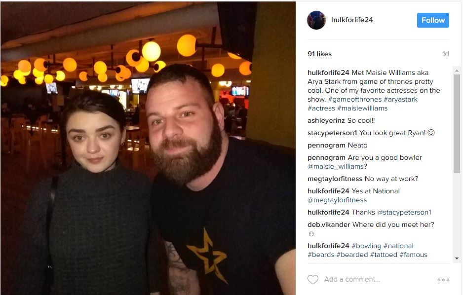 ‘Game of Thrones’ star Maisie Williams visits Banff, Calgary - image