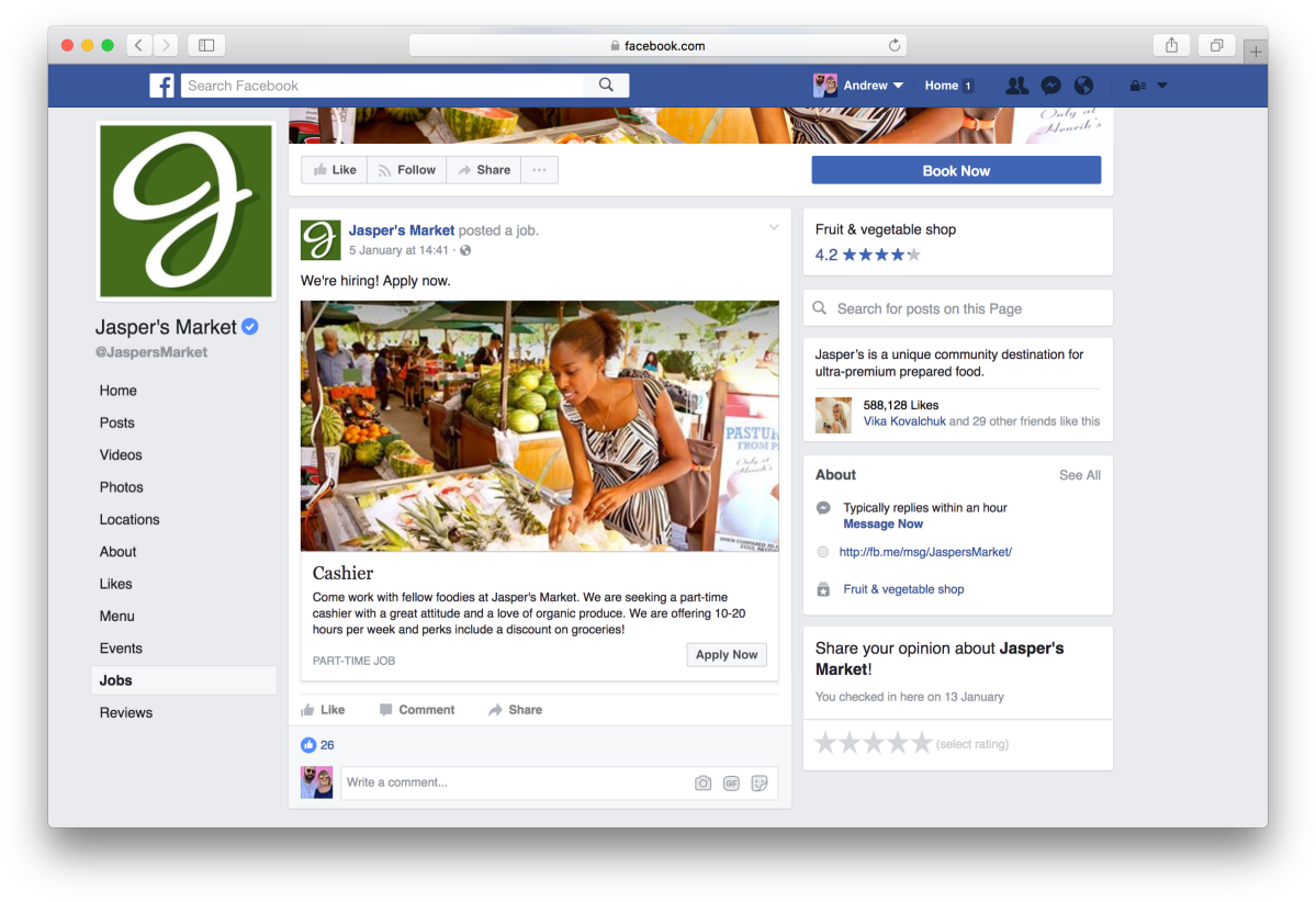 Facebooks New Jobs Application Feature May Mean You Need To Clean Up Your Profile National