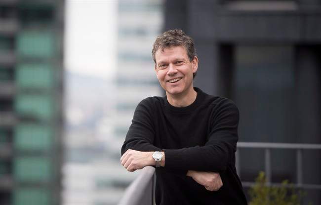 Cam Battley, Executive Vice President of Aurora is pictured at his companies penthouse office in downtown Vancouver, B.C., Friday, Jan. 27, 2017. A task force appointed by the federal government recommended it require plain packaging and a limit to advertising similar to the restrictions on tobacco.