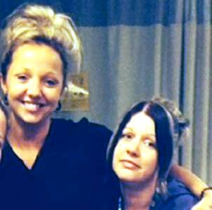 The crash killed 33 year old Erin Smith (right) and left Lindsay Hauck with serious injuries.