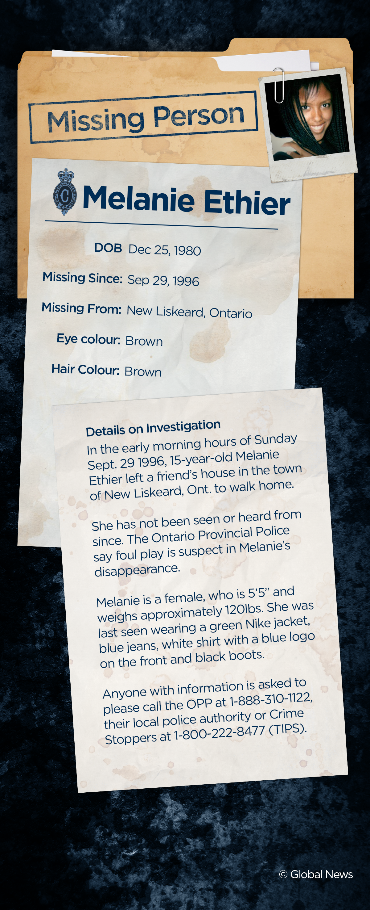 More than 20 years later, Celine Ethier still searches for answers in daughter’s disappearance - image