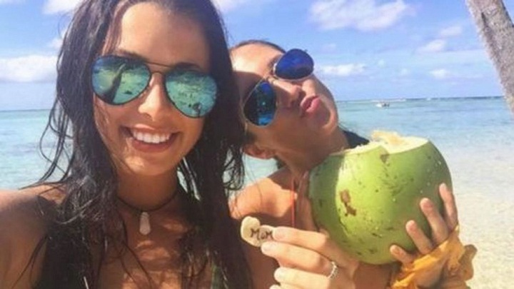 Melina Roberge (left), Isabelle Lagacé (right) and Andre Tamine (not pictured), were arrested last year for allegedly smuggling drugs in Australia aboard a luxury cruise ship. Lagacé was sentenced to seven-and-a-half years in prison in Australia for cocaine importation. Friday, Nov. 3, 2017.