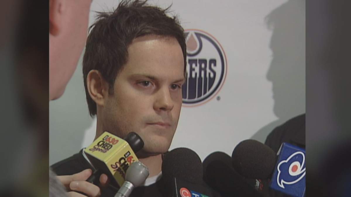 Former Edmonton Oiler Mike Comrie.
