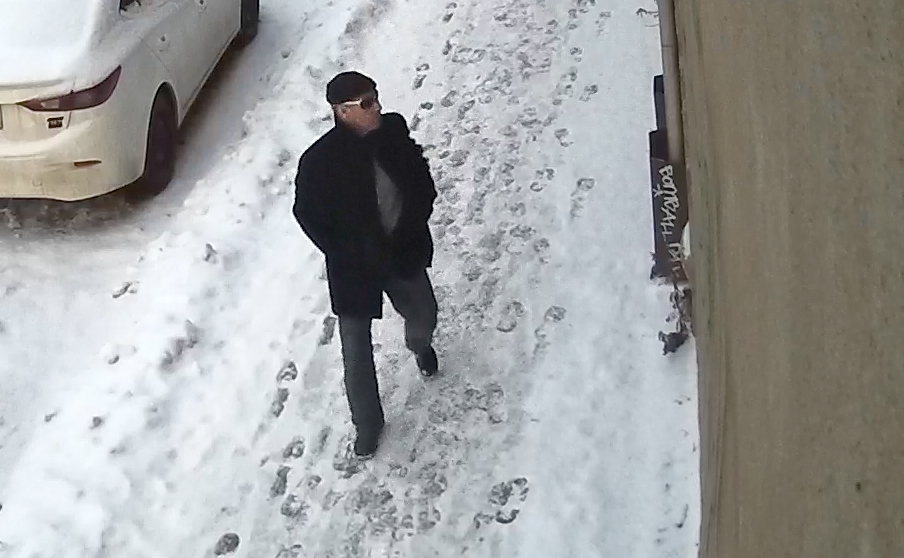 Pointe-Saint-Charles mosque vandalism suspect sought by Montreal Police, Feb. 2, 2017.