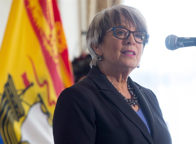 New Brunswick's Finance Minister Cathy Rogers announced that pay equity will be extended to three more groups of government employees.