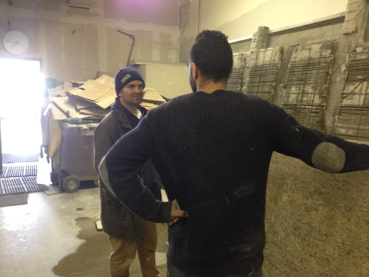 Omar Rahimi said the new job board is being posted throughout locations all over Winnipeg.