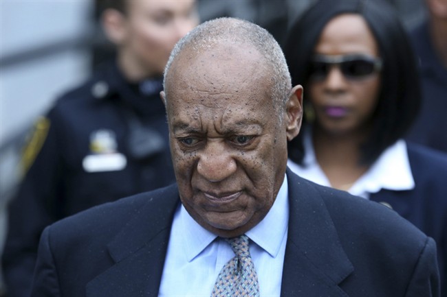 In this Tuesday, Nov. 1, 2016 file photo, Bill Cosby leaves after a hearing in his sexual assault case at the Montgomery County Courthouse in Norristown, Pa. 