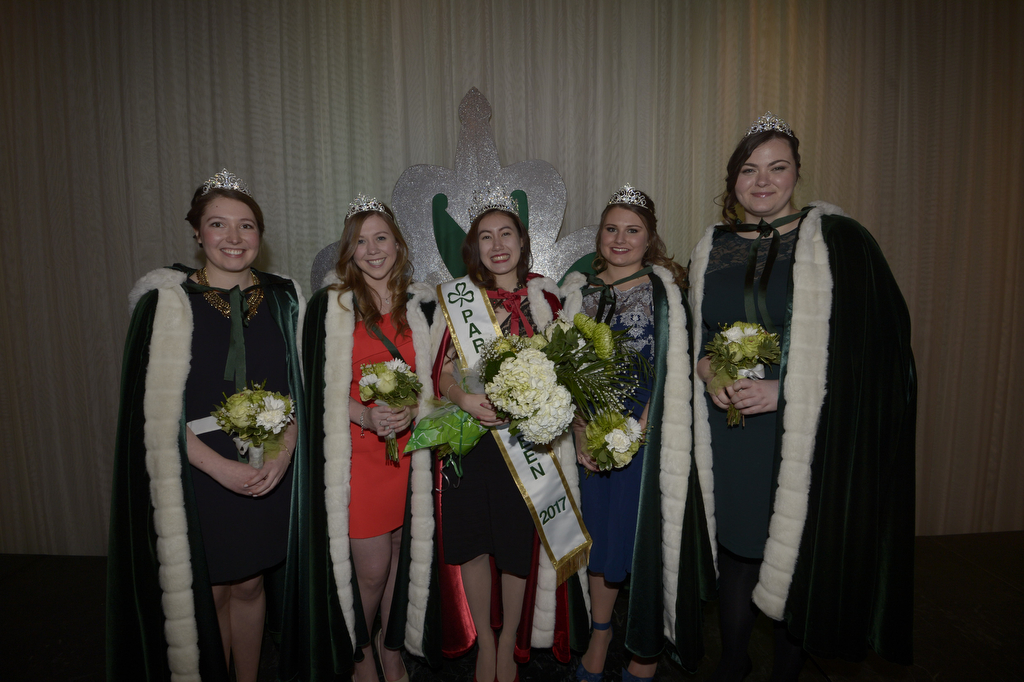 The United Irish Societies of Montreal has selected the Queen and court for the 194th Saint Patrick's Day parade, Sunday, February 5, 2017.