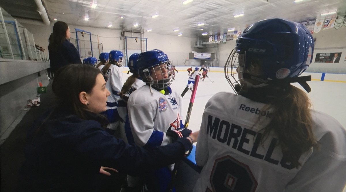 13-year old Beaconsfield resident, Samantha Morello, has been playing hockey since she was seven. 
