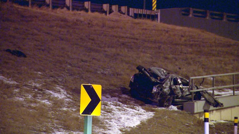 Man suffers serious injuries in Stoney Trail rollover - Calgary ...