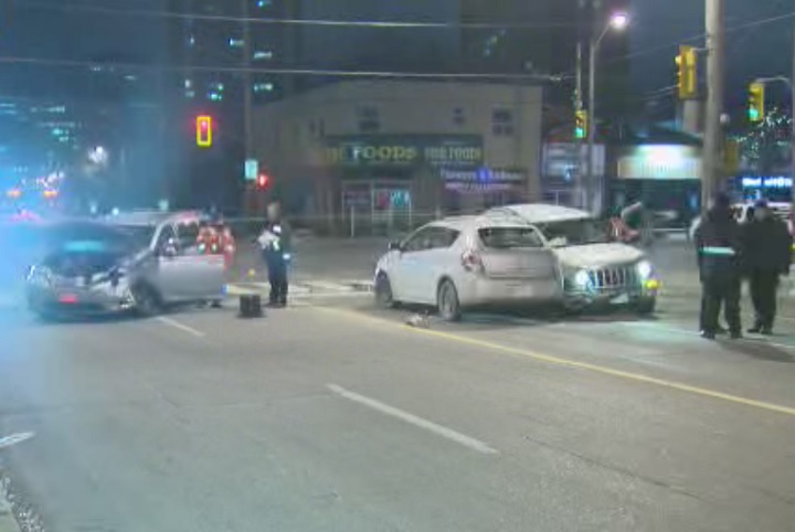 SIU investigating a three-vehicle collision in Toronto on Feb. 16, 2017.