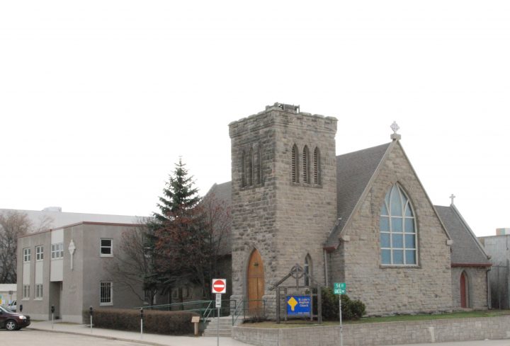 St. Luke's Anglican Church in Red Deer, Alberta.