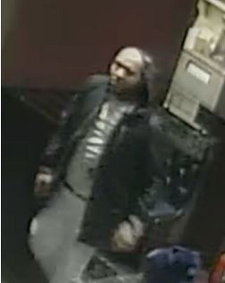 Police have released security image of the male suspect wanted in connection to a shooting downtown Toronto early Saturday. Toronto Police/Handouts.