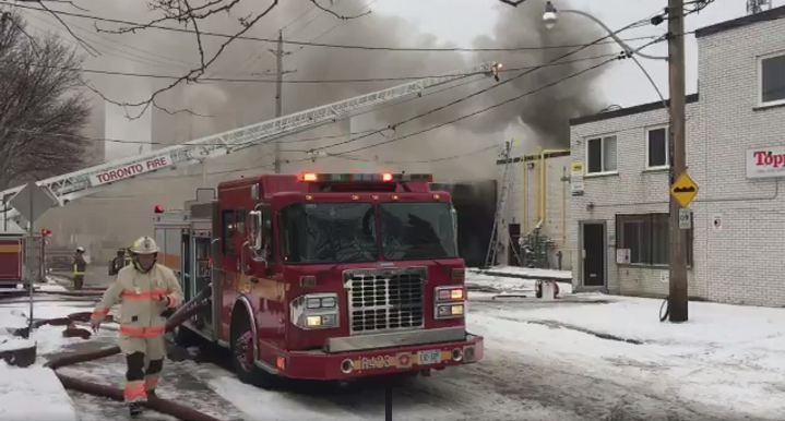 Residents Return Home After Firefighters Get Industrial Blaze Under ...