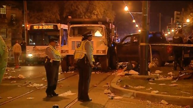 28 injured after vehicle plows into New Orleans parade crowd, driver ...