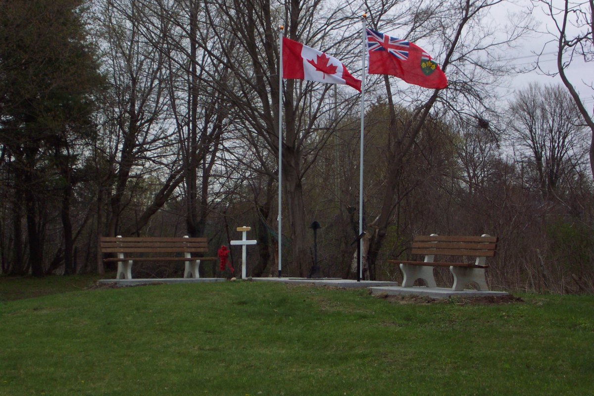 A strip of land at Hale and Trafalgar streets in London is known locally as Vimy Ridge Park.