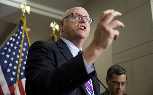 In this June 22, 2016, file photo, Rep. Joe Crowley, D-N.Y. speaks during a news conference on Capitol Hill in Washington.