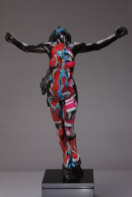 The piece is part of a series that was scheduled for an exhibition tour in 2017.