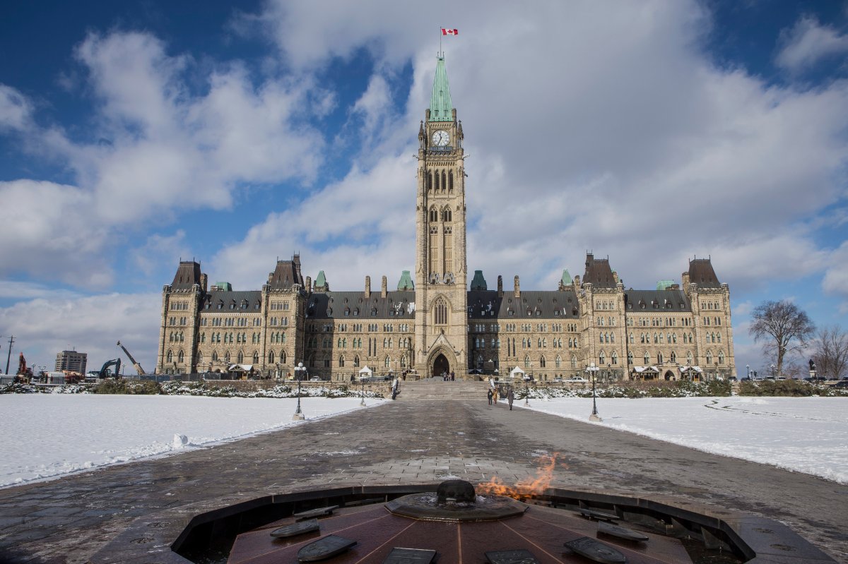 A file photo of Parliament Hill in Ottawa.